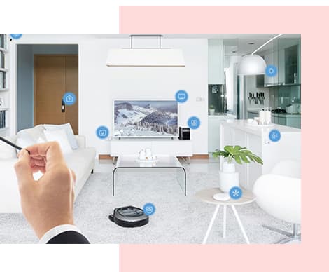 Smart home interface with IoT devices